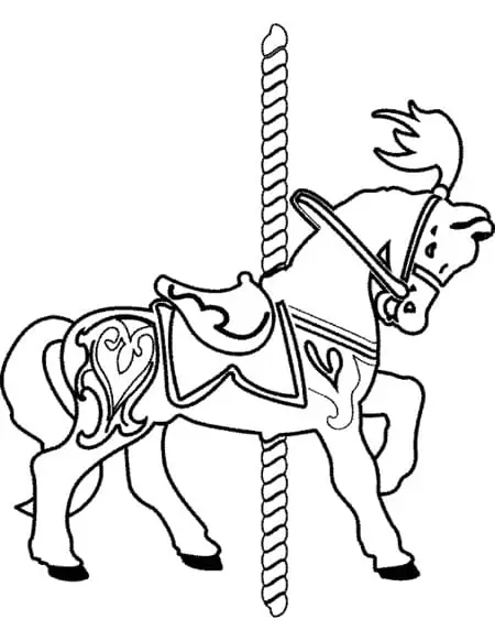 Carousel Horse for Children