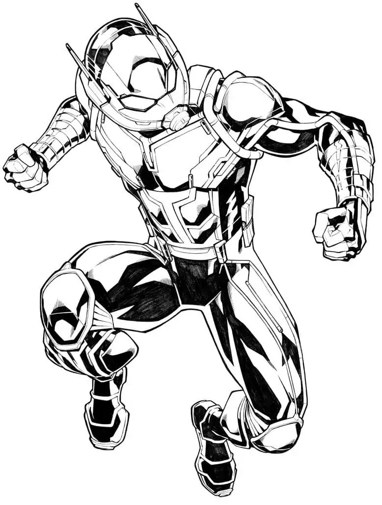 Karikatur Ant-Man