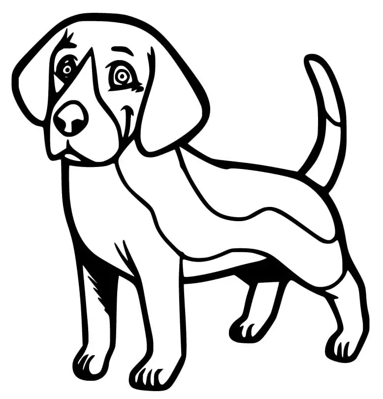 Cartoon Beagle