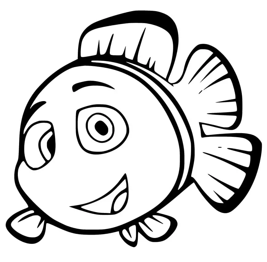 Cartoon Clownfish