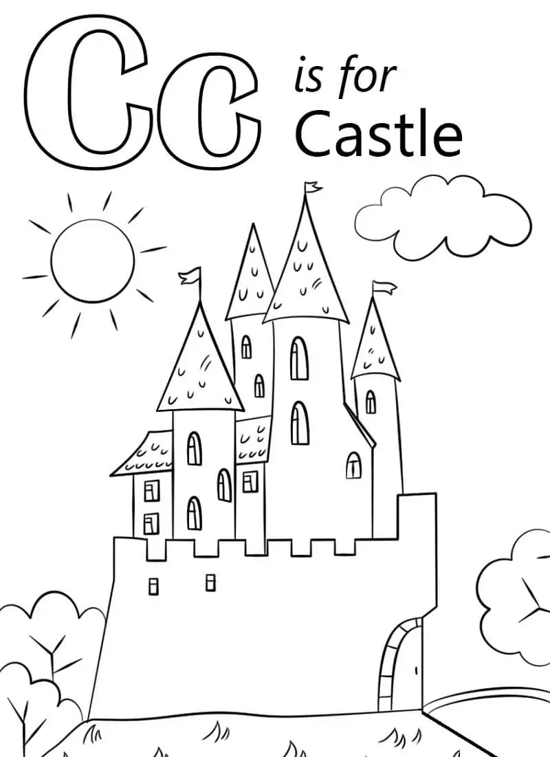 Castle Letter C