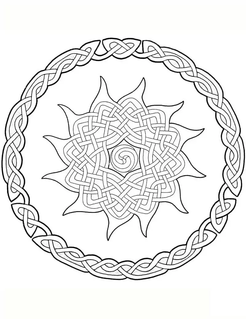 Keltisches Mandala