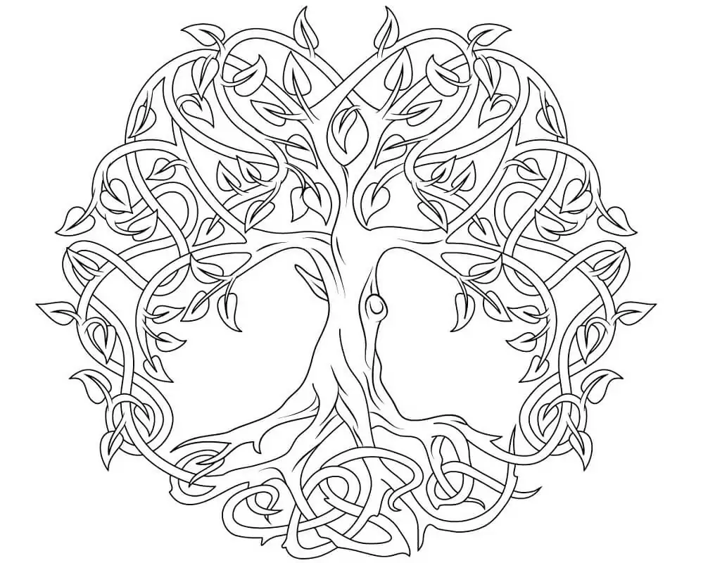 Keltischer Lebensbaum