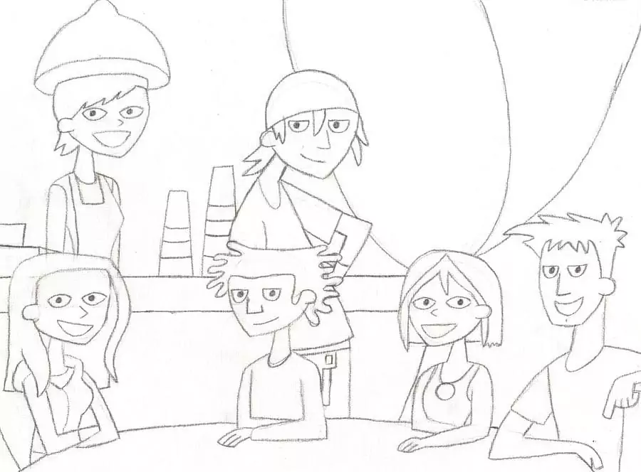 Characters from 6teen