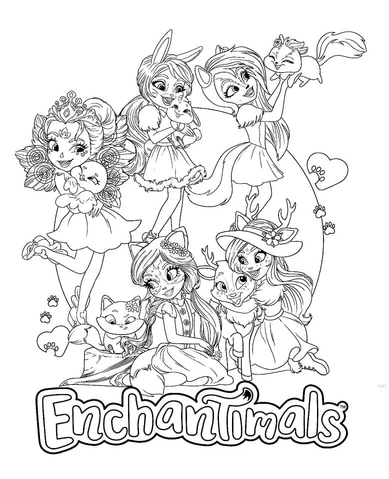 Characters from Enchantimals