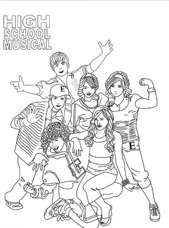 Characters from High School Musical
