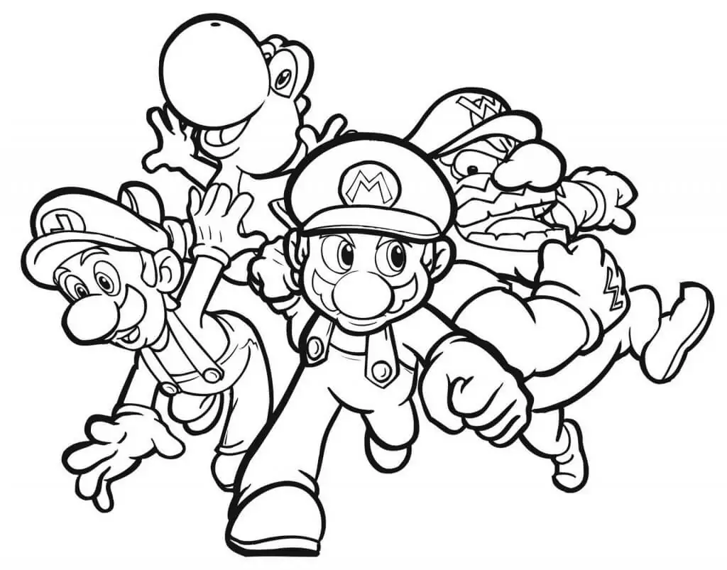 Characters from Mario 1
