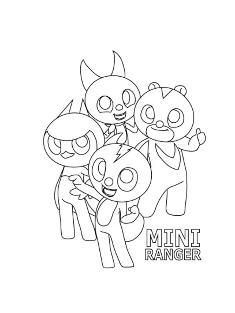 Characters from Miniforce 1