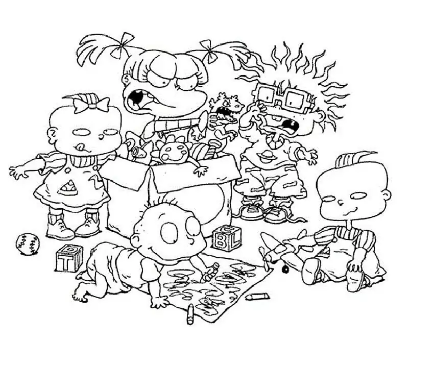 Characters from Rugrats