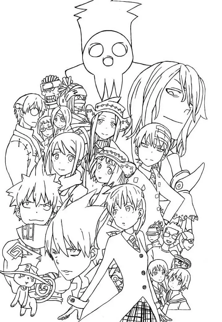 Characters from Soul Eater 1