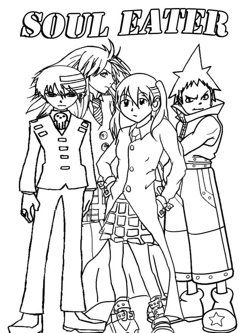 Characters from Soul Eater