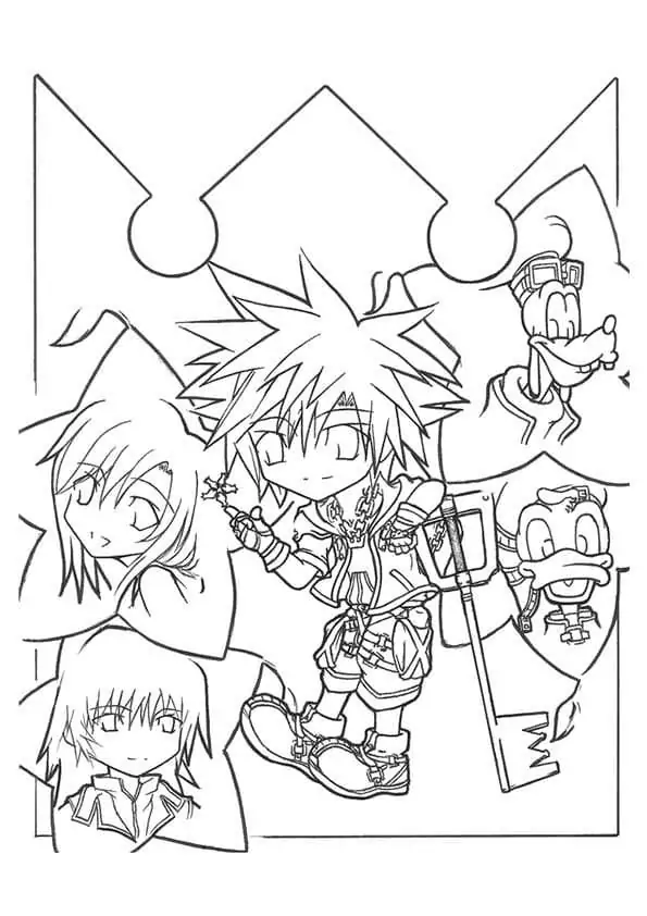 Chibi Kingdom Hearts