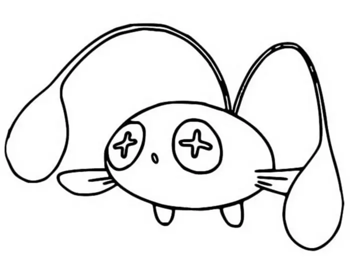 chinchou coloring page pdf pokemon