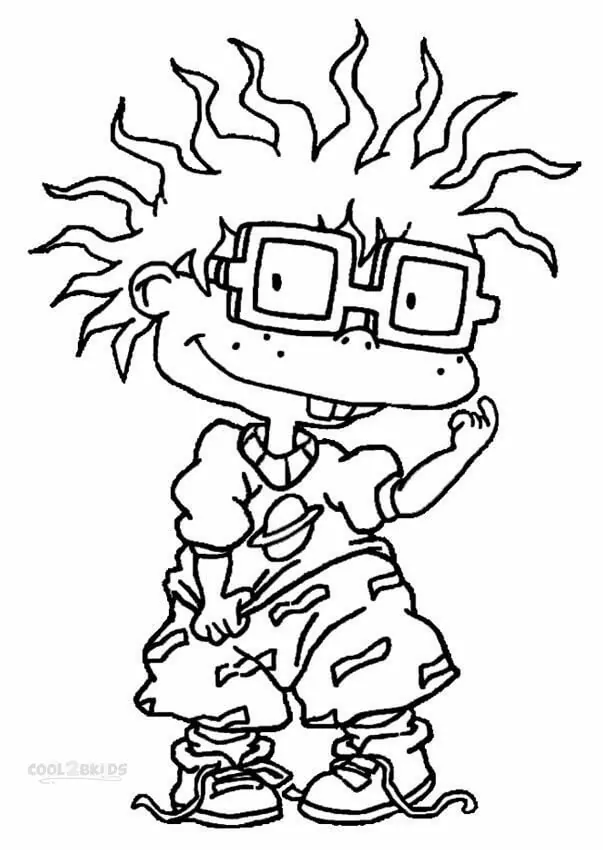 Chuckie Finster from Rugrats