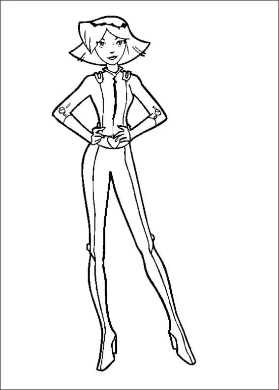 Jerry from Totally Spies Coloring Page - Free Printable Coloring Pages ...