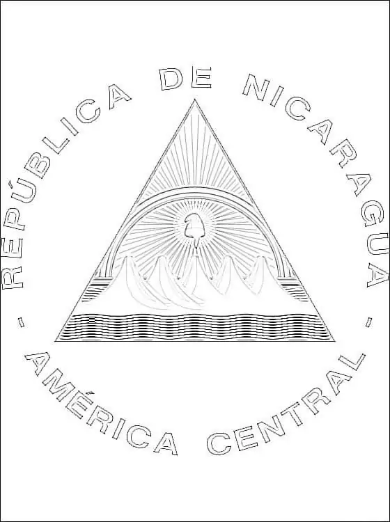 Nicaragua - Coloring Pages