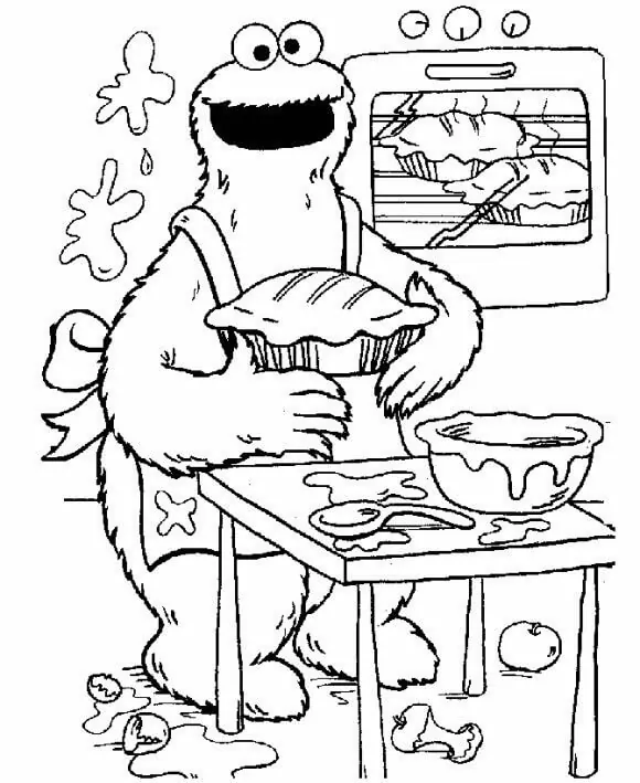 Cookie Monster Cooking