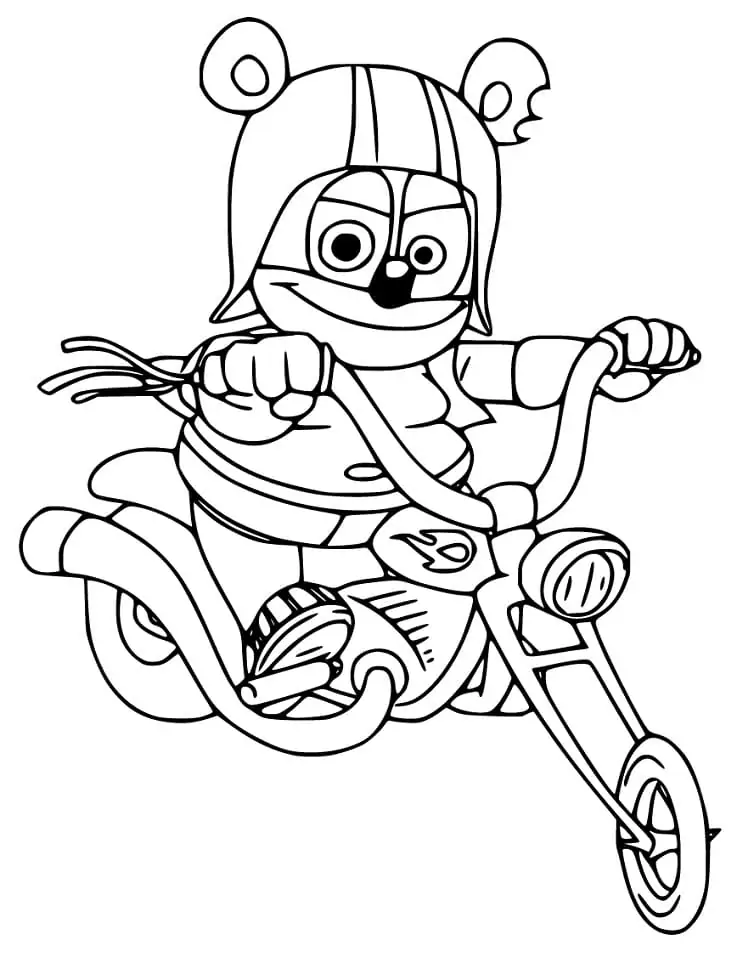 King Gummy Bear - Coloring Pages