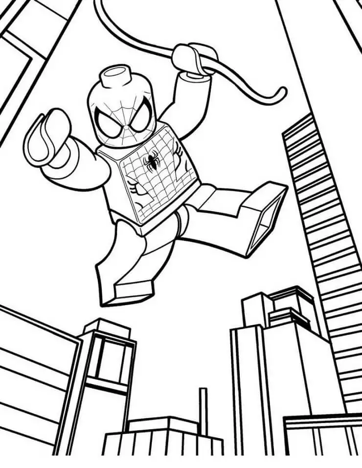 Cool Lego Spiderman