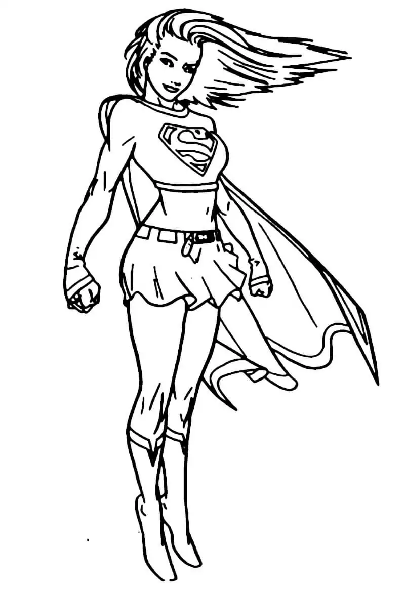 Cooles Supergirl