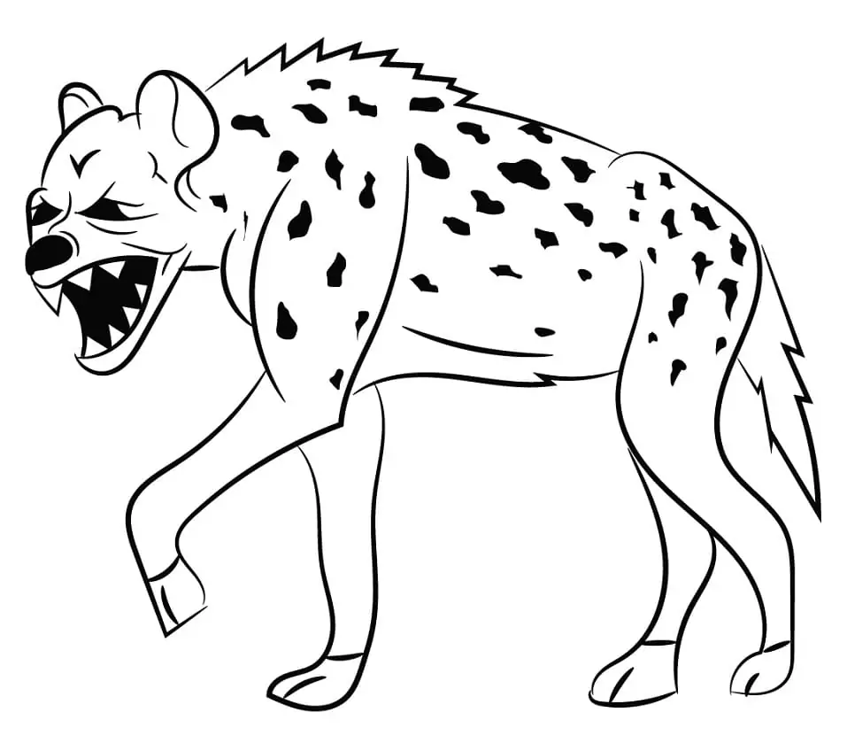 Creepy Hyena