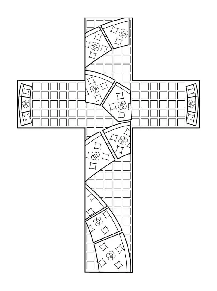 Kreuz-Mosaik