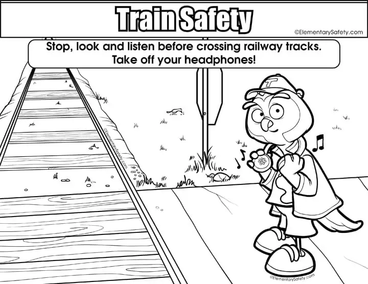 Crossing Railway Tracks