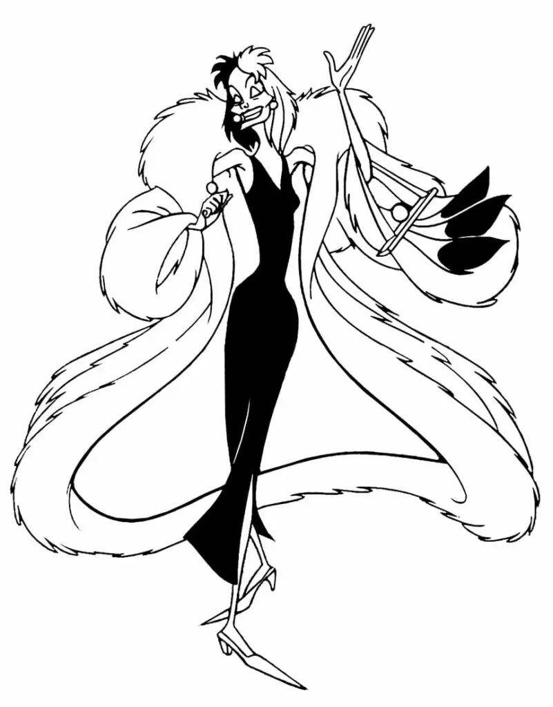 Cruella de Vil from Disney