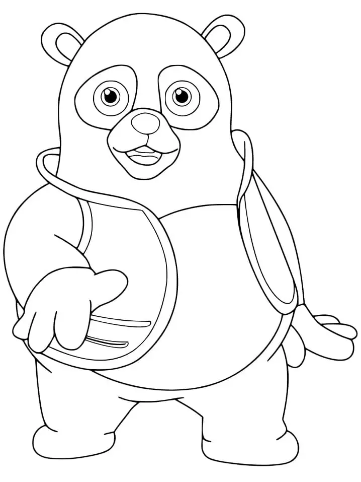 Special Agent Oso Characters Coloring Page - Free Printable Coloring ...