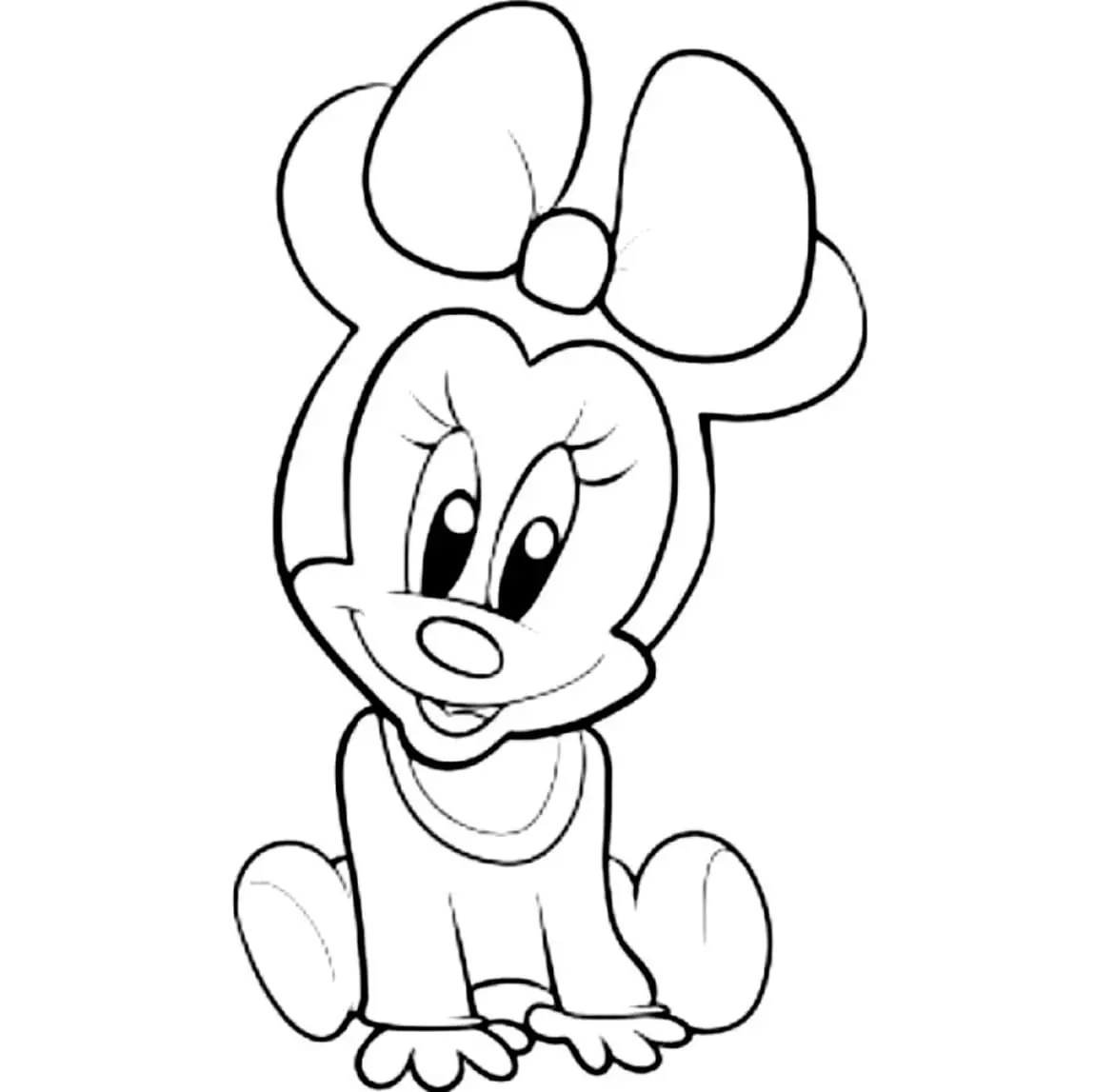 Cute Baby Minnie Mouse
