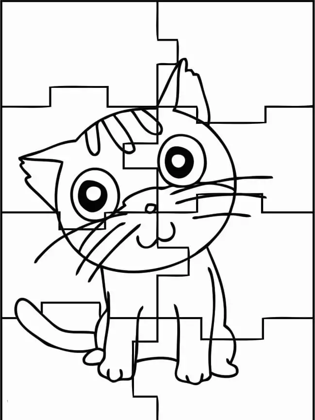 Cute Cat Jigsaw Puzzle