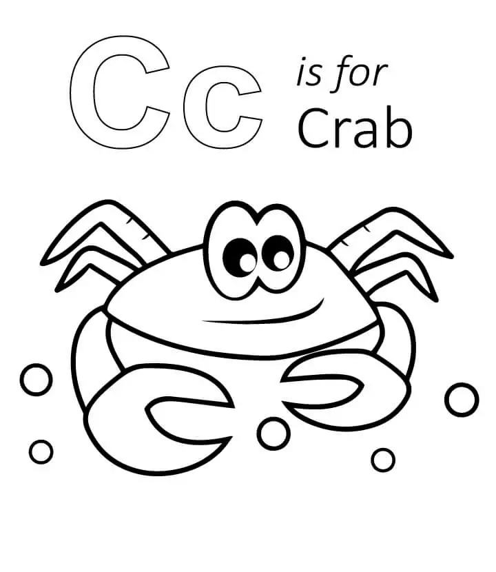 Niedliche Krabbe