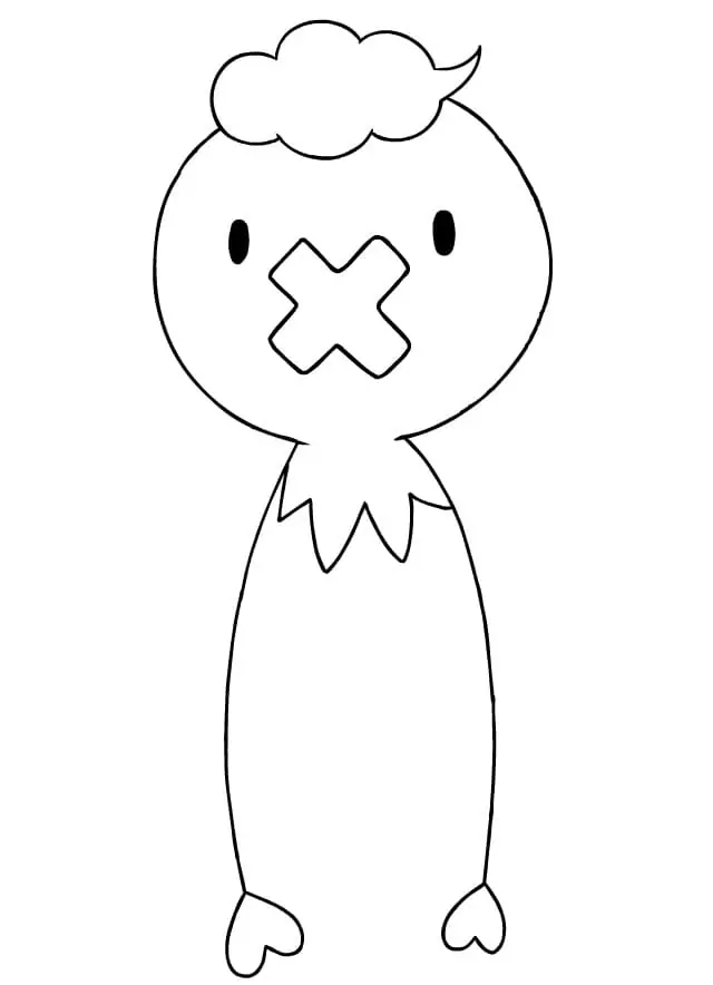 drifloon coloring page transparent png pokemon