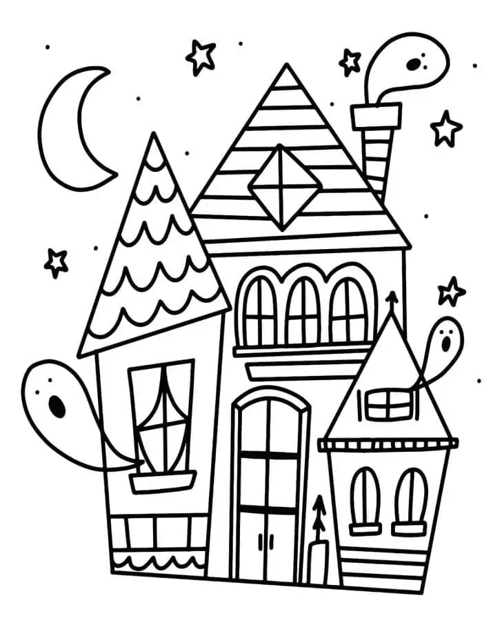 Cute Halloween Haunted House