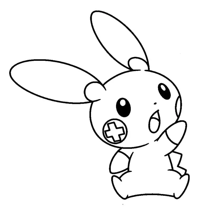 Cute Plusle Pokemon