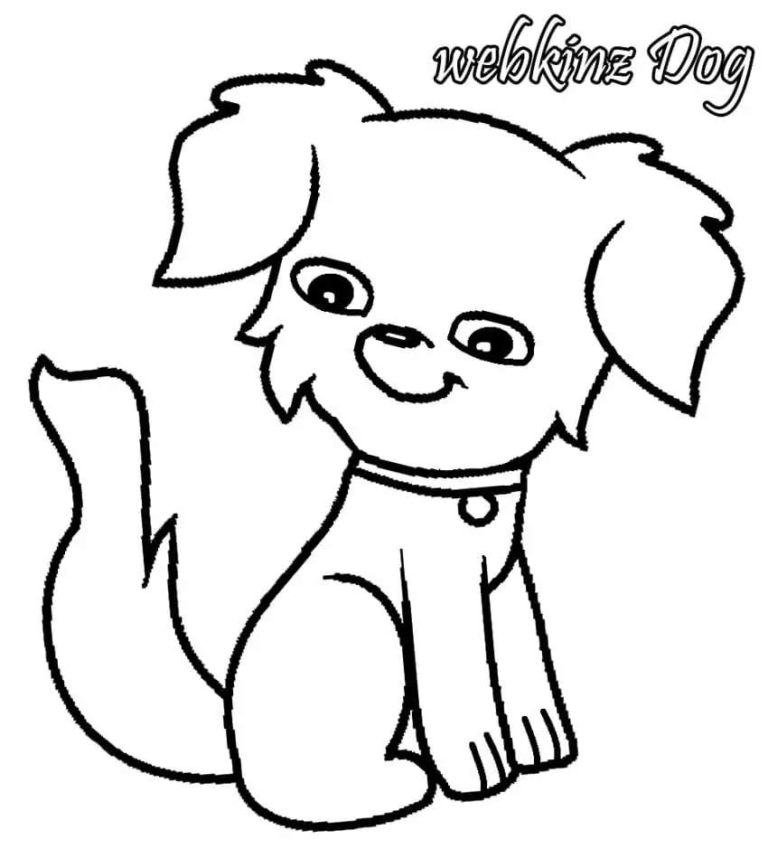 Cute Webkinz Dog