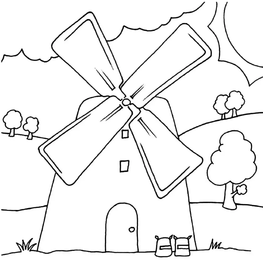 Cute Windmill