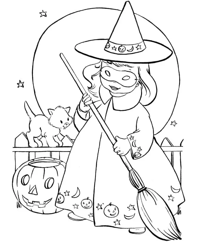 Cute Witch Halloween