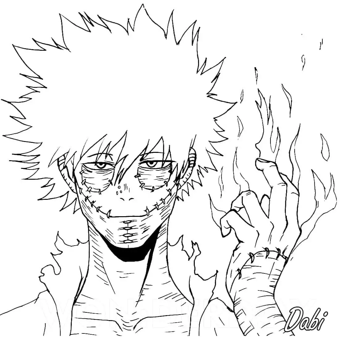 Dabi 2 Coloring Page - Free Printable Coloring Pages for Kids