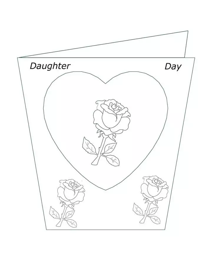 Daughters Day Card