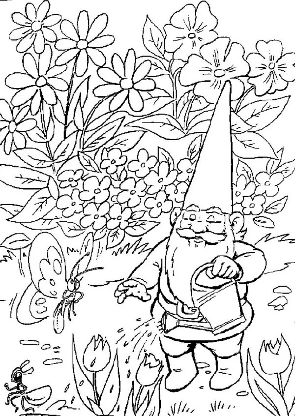 David the Gnome 6 Coloring Page - Free Printable Coloring Pages for Kids