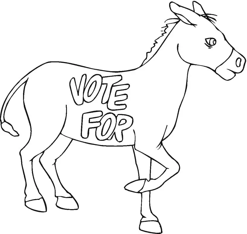 Democrat Donkey 1