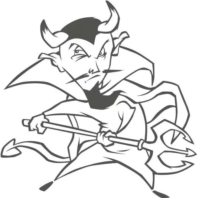 Demon with Spear