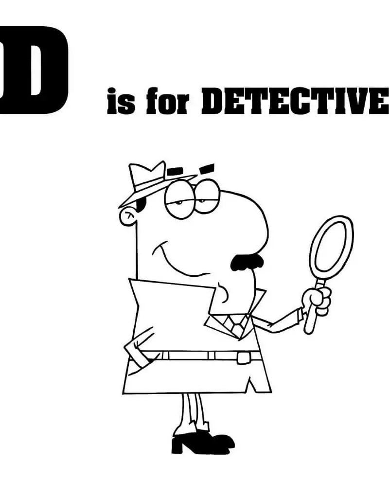 Detective Letter D