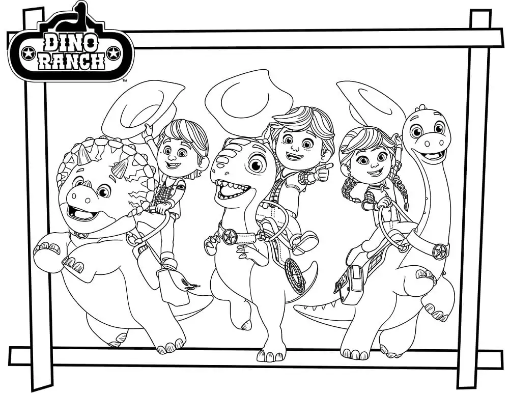 Dino Ranch Characters