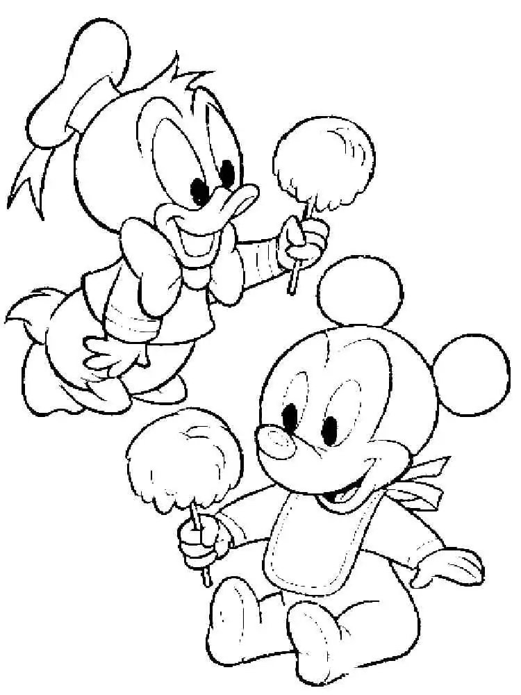 Disney Babies Mickey and Donald