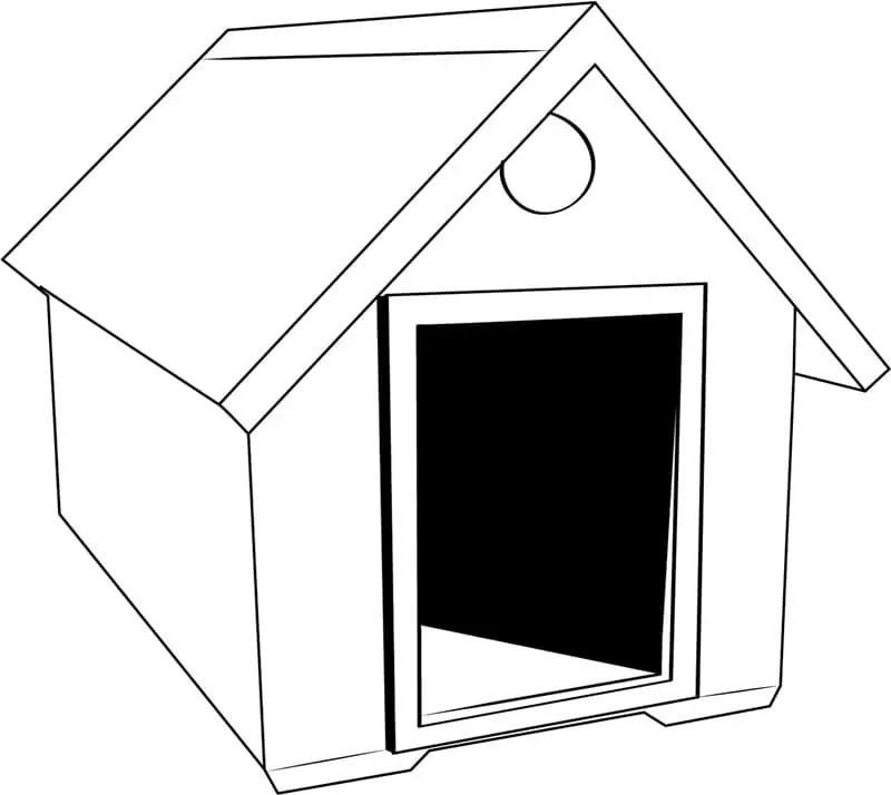 Dog House Printable