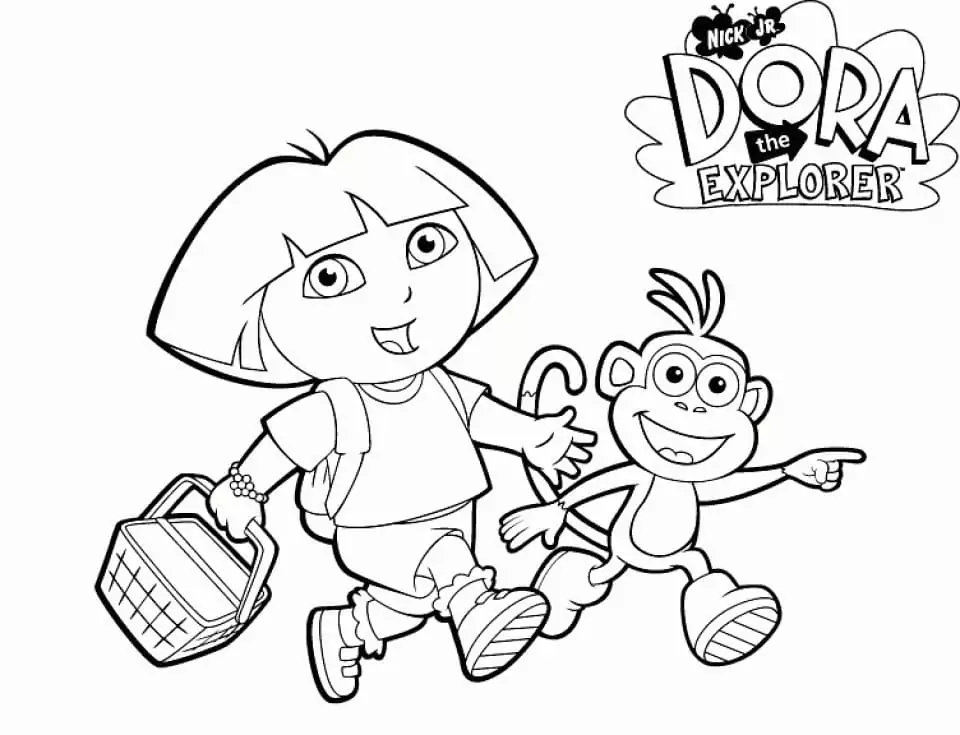 Dora and Boots Go Shopping