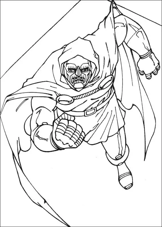 Dr Doom from Fantastic Four
