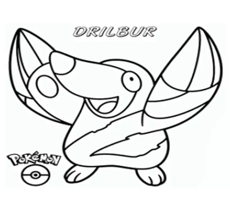Drilbur Pokemon 3